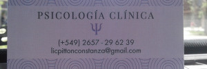 lic. constanza pitton psicÃ³loga salud | psicologia | psiquiatria en , villa mercedes, san luis